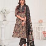 Buy Black Cotton Kurta Suit Sets for Women
