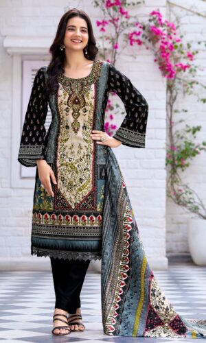 Buy Cotton Black Kurta Suit Sets for Women