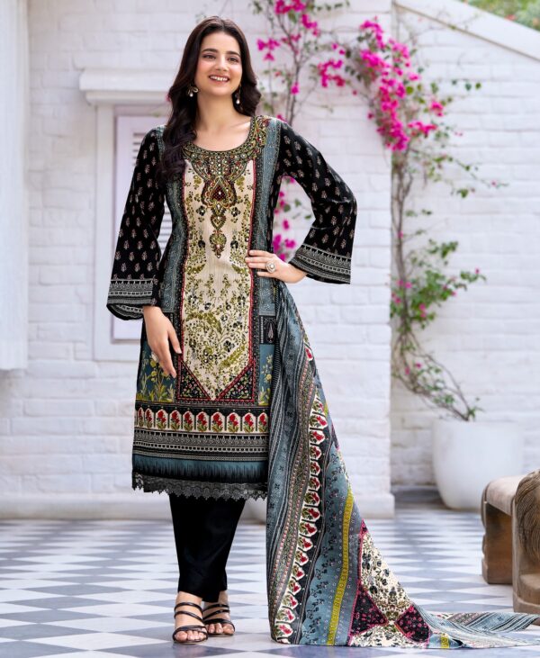 Buy Cotton Black Kurta Suit Sets for Women
