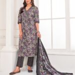 Buy Cotton Lavender Kurta Suit Sets for Women