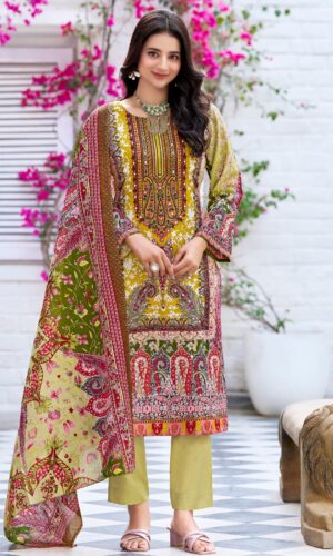 Buy Cotton Light Green Kurta Suit Sets for Women