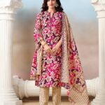 Buy Cotton Pink Kurta Suit Sets for Women