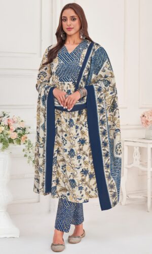 Buy Cotton White Kurta Suit Sets for Women